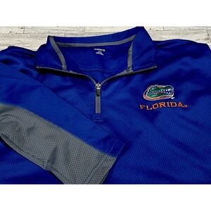 Florida Gators NCAA KA Knights Apparel 1/4 Zip Long Sleeve Pullover LARGE 42/44